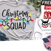 Christmas Squad Svg, Christmas Lights Shirt
