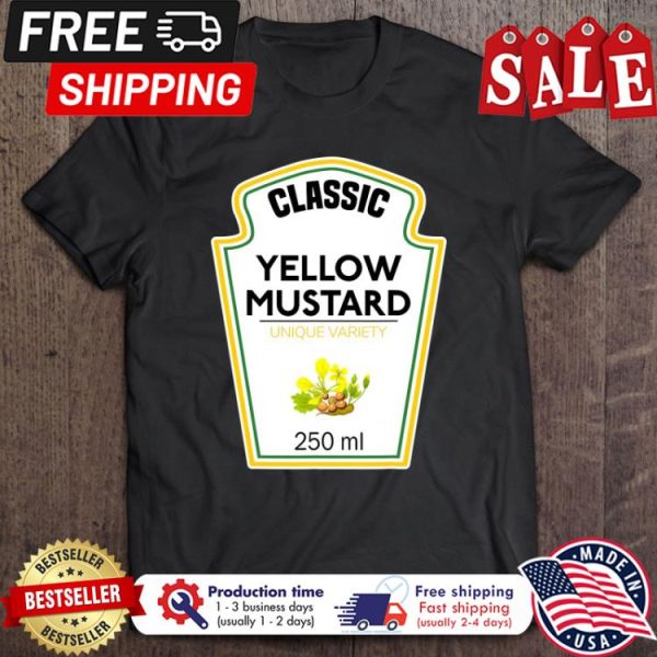 Classic yellow mustard unique variety 250ml shirt