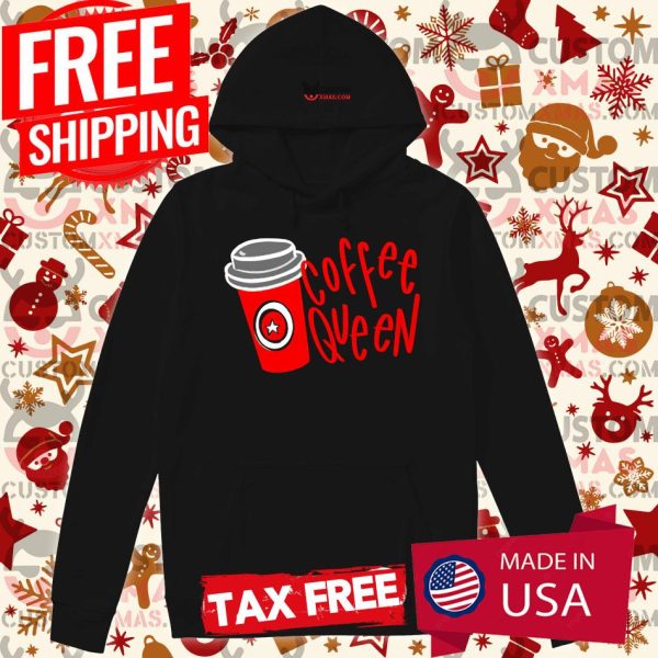 Coffee Queen Red Cup Starbucks Holiday Shirt