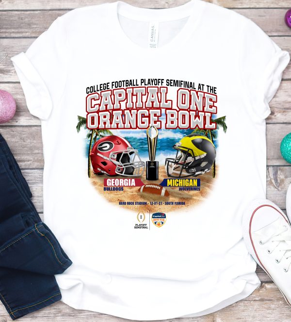 College Football Playoff Semifinal Georgia Vs Michigan 2021 Shirt