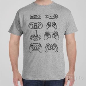 Controller evolution T shirt 1