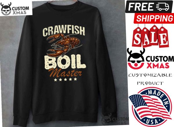 Crawfish Boil Master Vintage Fisherman Shirt