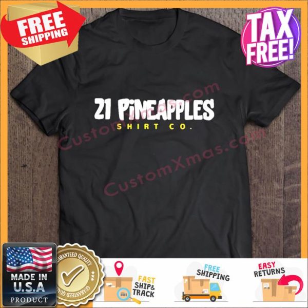 DELIT21 Pineapples Shirt Co t-shirt