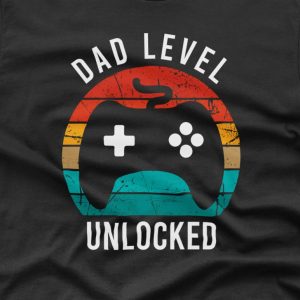 Dad level unlocked T shirt 2
