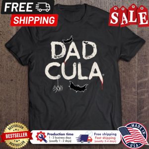 Dadcula Monster Vintage hallowene shirt