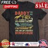 Daddy You Are As Strong As T Rex Shirt Daddysaurus Shirt Dinosaur shirt