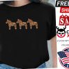 Dala Horse Scandinavian Swedish Folk Art Holiday Shirt