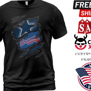 Dallas Cowboys and Atlanta Braves Shirt 1