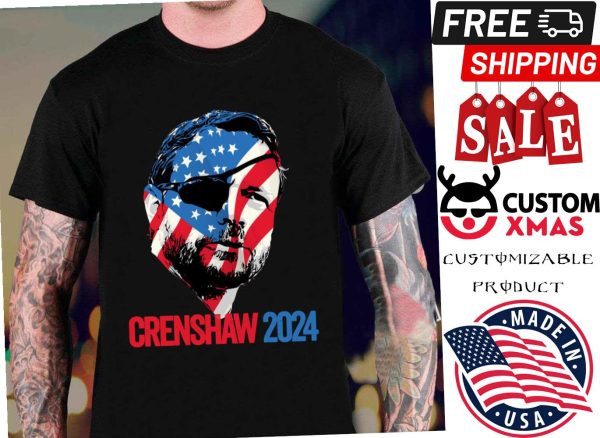 Dan Crenshaw 2024 America Flag Shirt