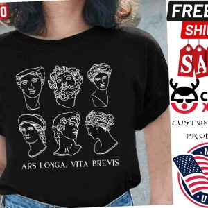 Dark Academia Greek Goddess Mythology Aesthetic Shirt 1