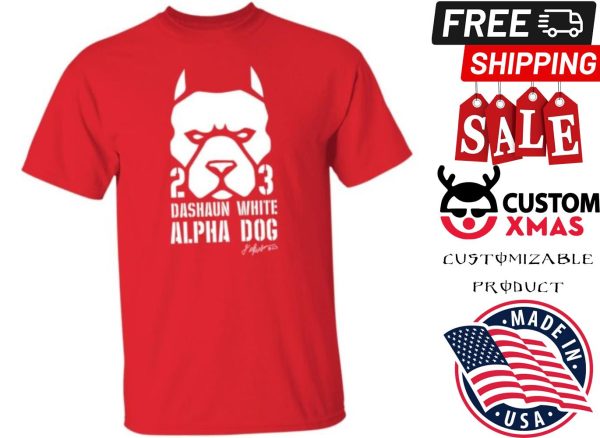 Dashaun White Alpha Dog Hornsdownshop Shirt