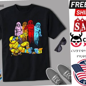 Diamond Supply X Space Jam Golden State Warriors Shirt 1