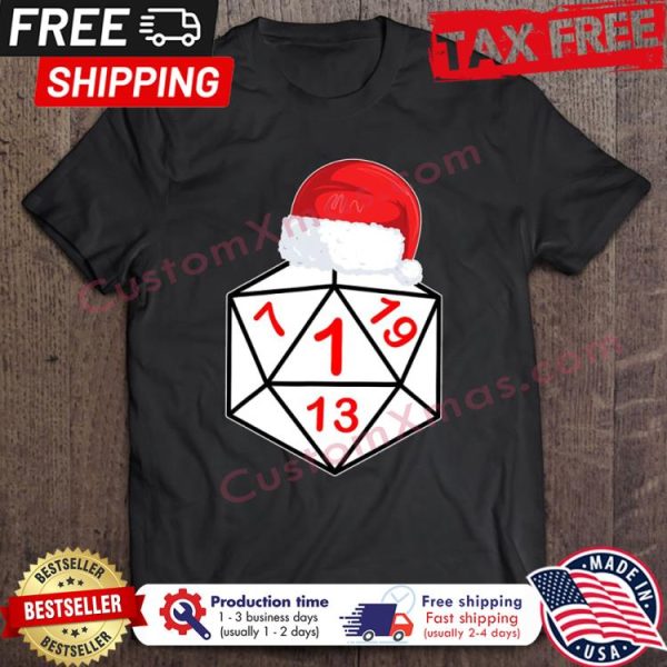 Dice Santa Christmas shirt