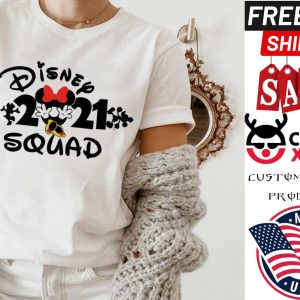 Disney 2021 Squad Minnie Shirt 1