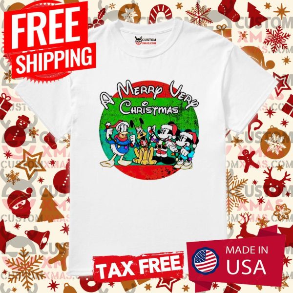 Disney A Merry Very Christmas Shirt