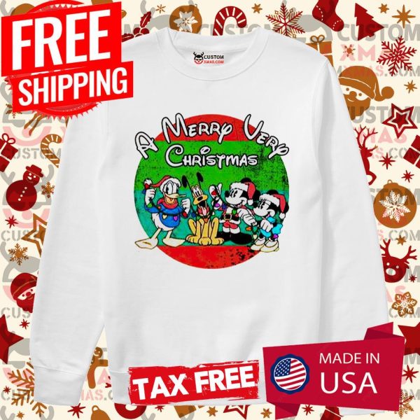 Disney A Merry Very Christmas Shirt