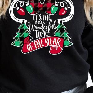 Disney Minnie Christmas It’s The most wonderful time of the year shirt