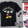 Disney New Years Mickey Mouse Happy New Year Portrait Shirt