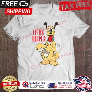 Dog Santas Little Helper Christmas shirt