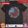 Donald Trump Make Tweets Mean Again American Flag shirt