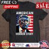 Donald Trump zombie american horror story american flag shirt