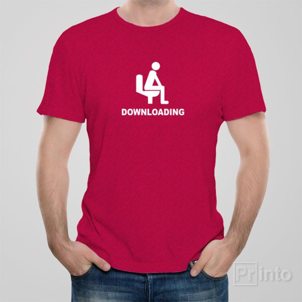 Downloading – T-shirt