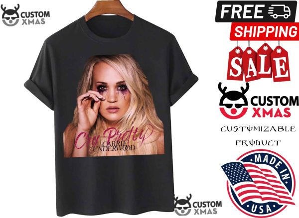 Duapuluh Carrie Underwood Cry Pretty Shirt