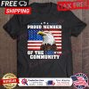 Eagles proud member of the LGBFJB community american flag shirt