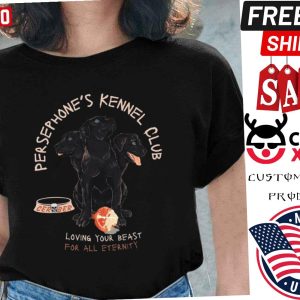Ersephones Kennel Club Persephone Hades Greek Mythology Cerber Shirt 1