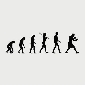 Evolution of Boxing T shirt 2