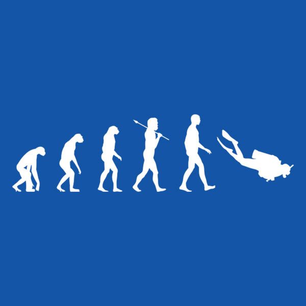 Evolution of Diver T-shirt