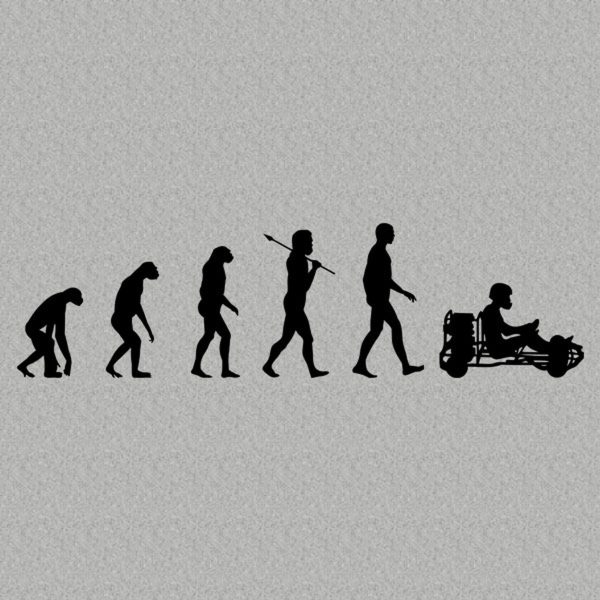 Evolution of Go-kart – T-shirt