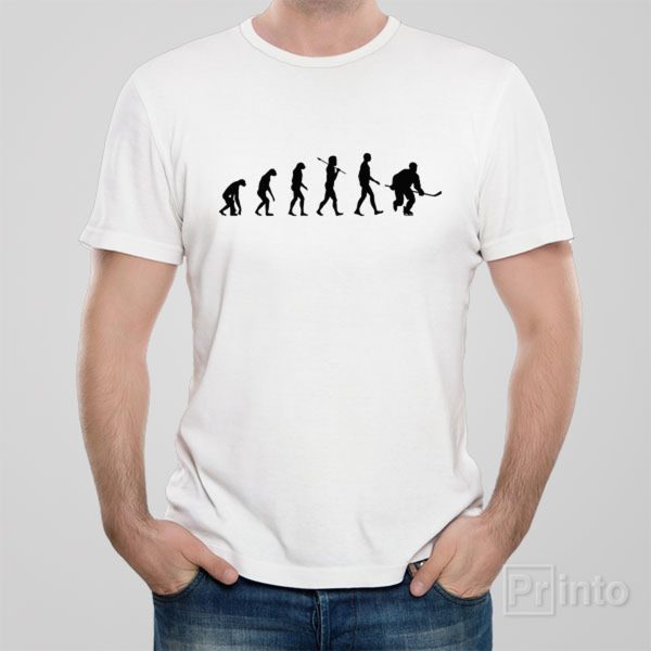 Evolution of Hockey T-shirt