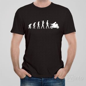 Evolution of Motorbike T shirt 1