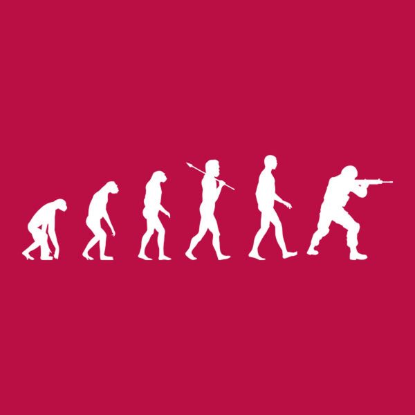 Evolution of Soldier T-shirt