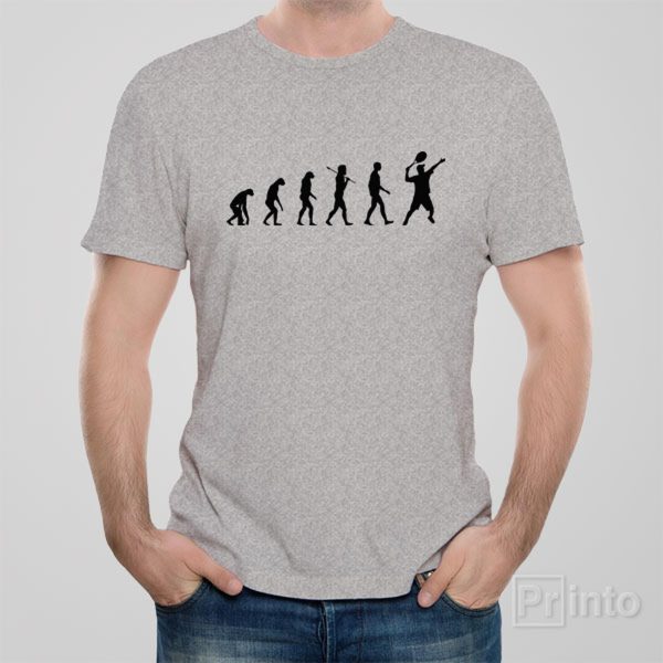 Evolution of Tennis T-shirt