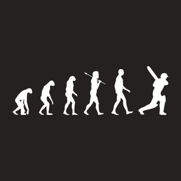 Evolution of cricket – T-shirt