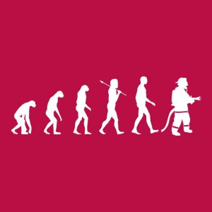Evolution of firefighter - T-shirt 1 Evolution of firefighter T shirt 2