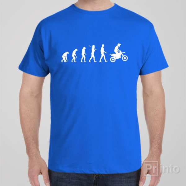 Evolution of motocross – T-shirt