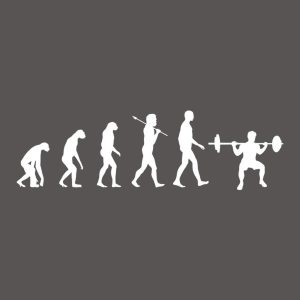 Evolution of squats - T-shirt 1 Evolution of squats T shirt 2