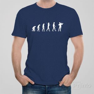 Evolution of violinist T shirt 1