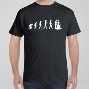 Evolution of wedding T shirt 1