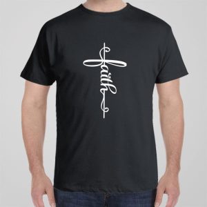 Faith Cross T shirt 1
