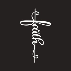 Faith Cross T shirt 2