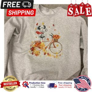 Fall in Autumn Snoopy Peanuts shirt