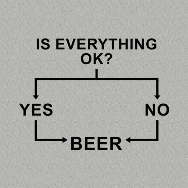 Flowchart (Beer) – T-shirt