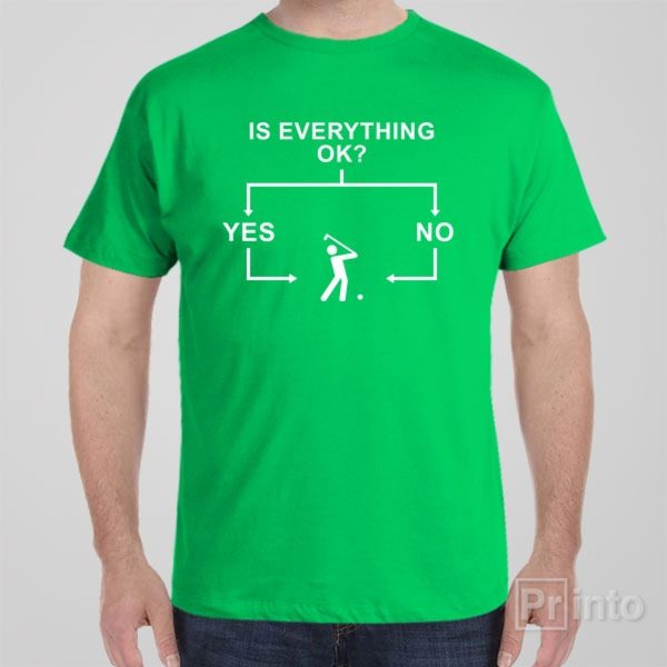 Flowchart (Golf) – T-shirt