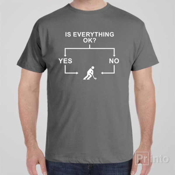 Flowchart (Hockey) – T-shirt