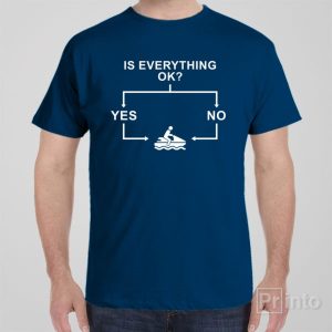 Flowchart Jet Ski T shirt 1