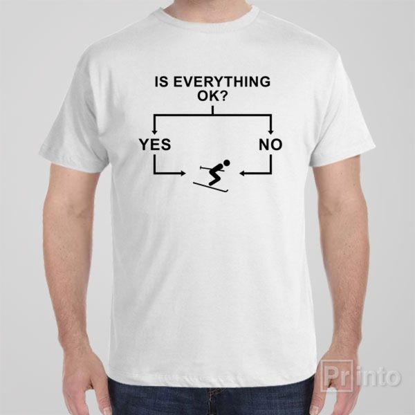 Flowchart (Skiing) – T-shirt